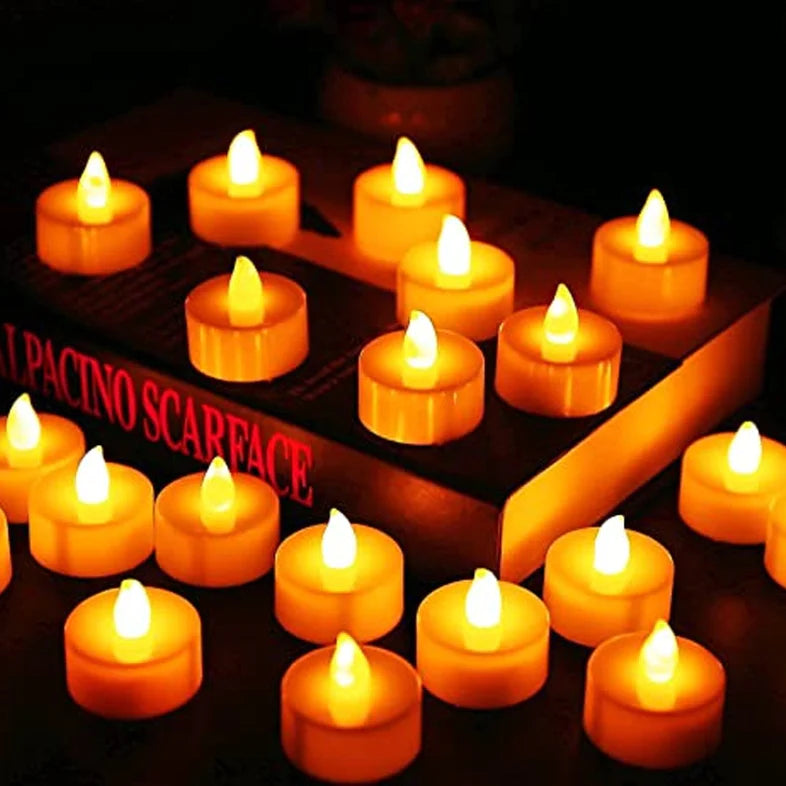 FESTIVAL DECORATIVE - LED TEALIGHT CANDLES For Home and Office