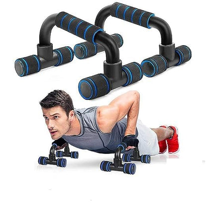 Non-Slip Handles Push-Up Bars Stand | Push Up Handles with Cushioned Foam Grip and Non-Slip Sturdy Structure