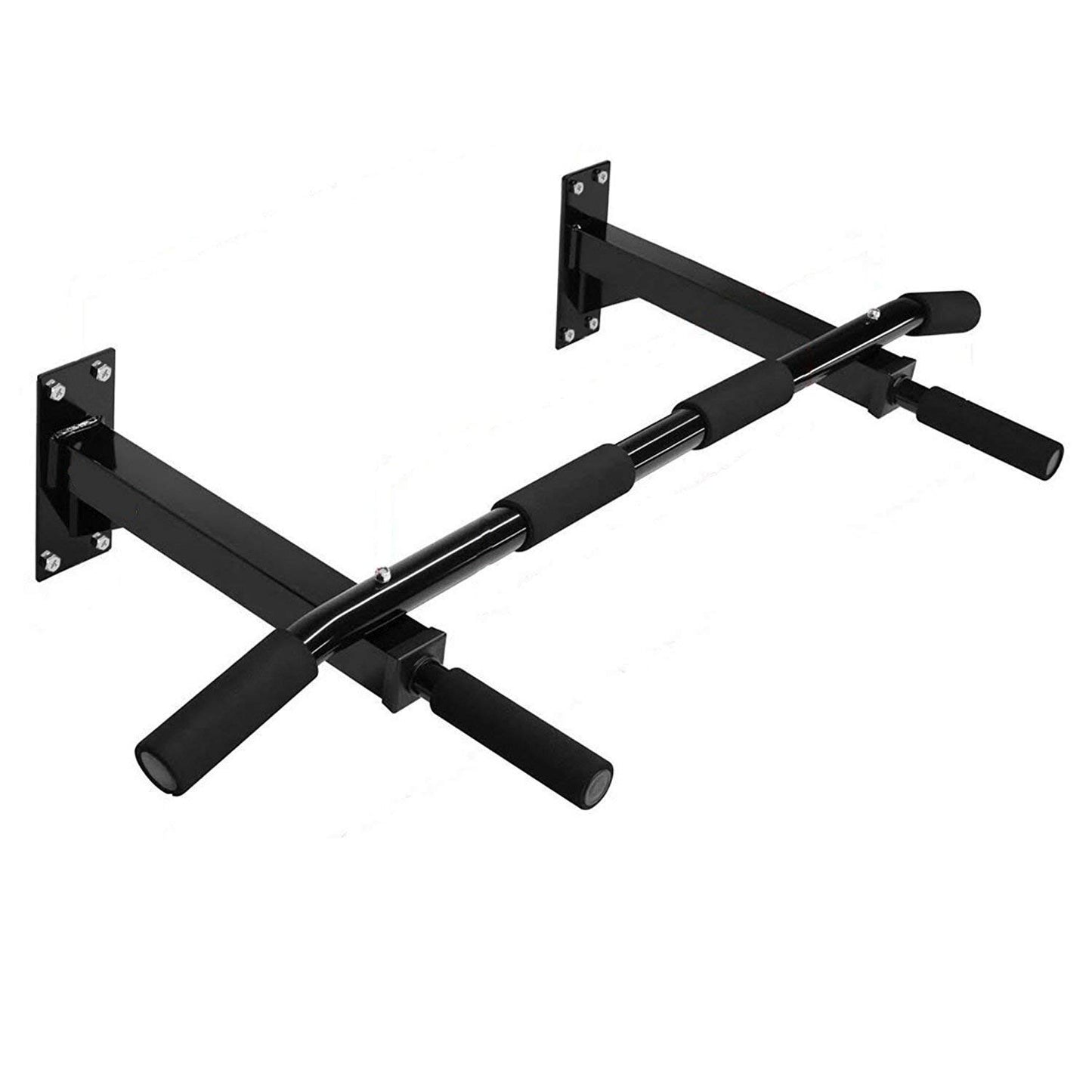 Wall Mounted Pull Up Bar/Chin Up Bar(Black) for Home