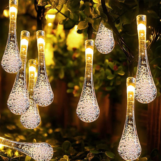 14 Water LED Drop String Lights