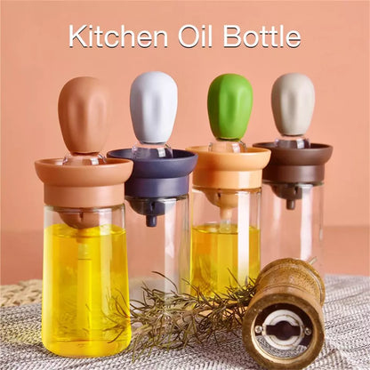 180ml Oil Dispenser Bottle With Brush