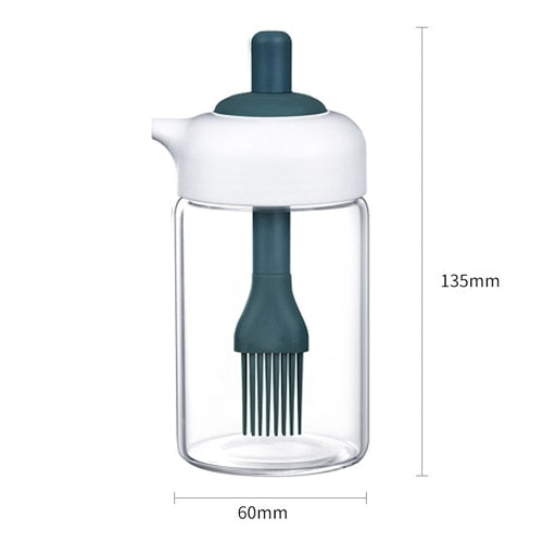 New 2 In 1 Design Oil Bottle With Brush