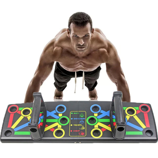 New Foldable 15 in 1 Body Building Push Up Board (1year warranty)