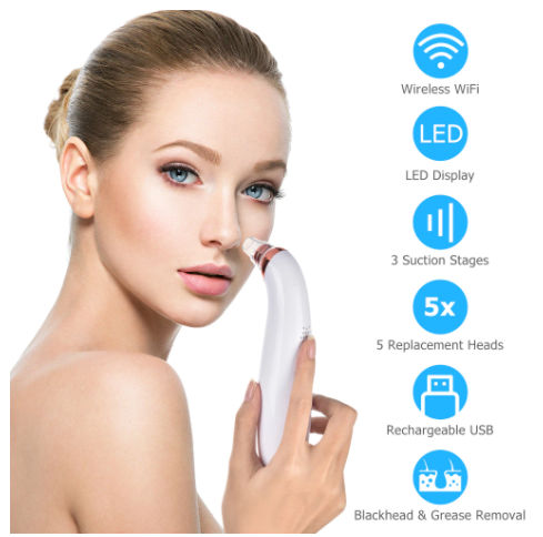 WiFi Blackhead Remover With Built-In Wireless Camera