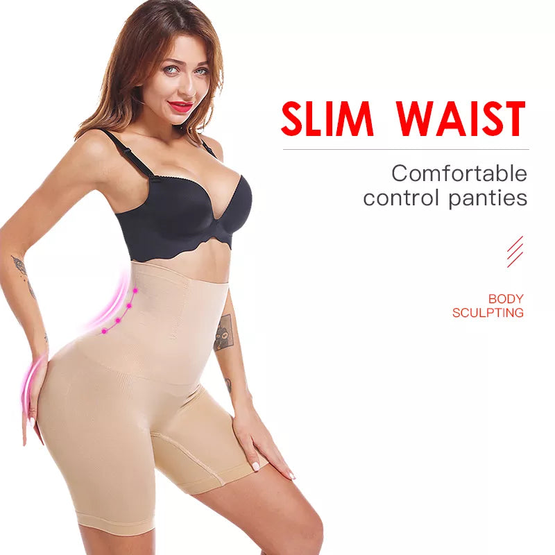 Seamless High Waist Women Butt Lifter  & Tummy Controler