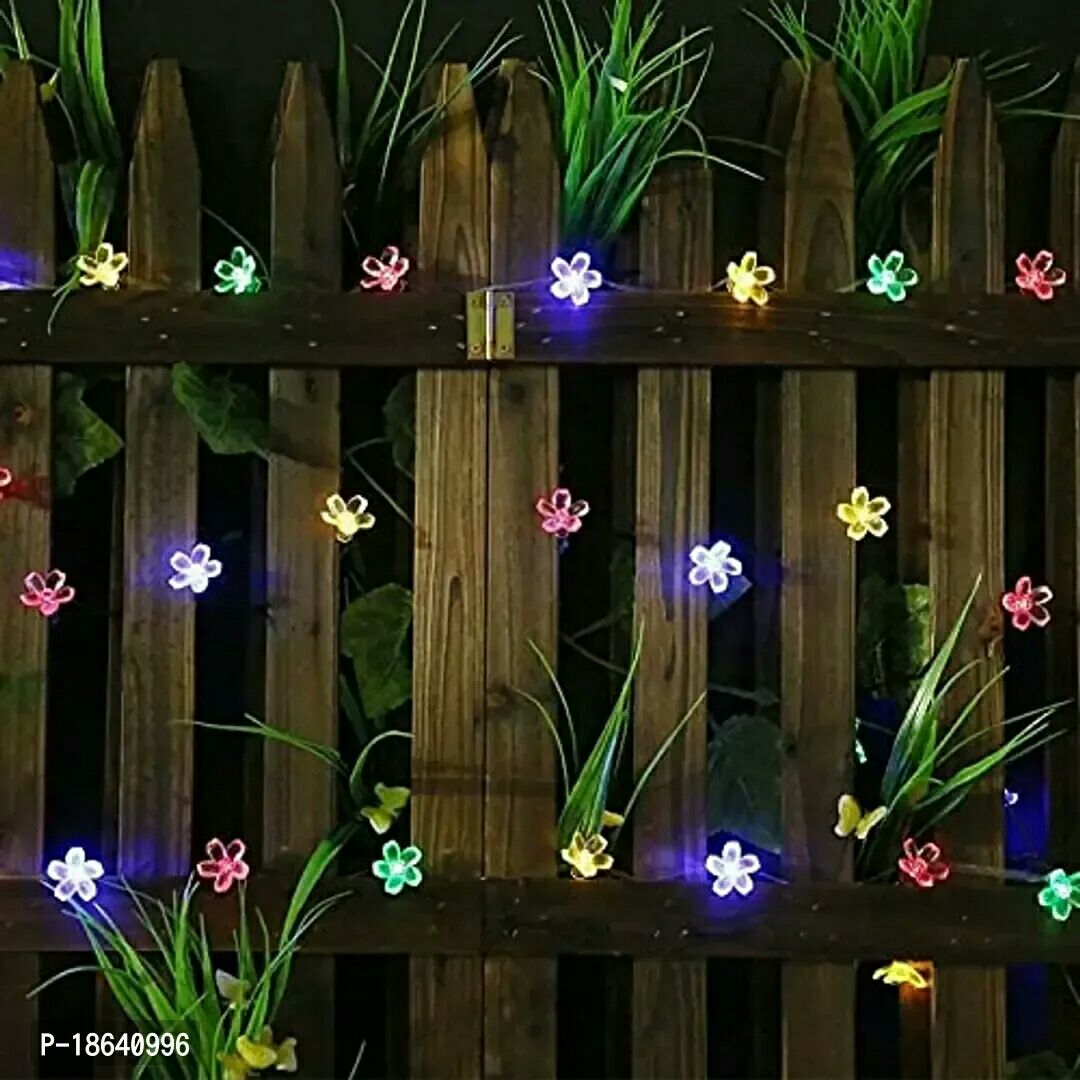 16 LED Flower Fairy String Lights For Home Decor, 4 Meter (RGB)