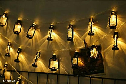 New Lantern Shape 20Led String Lights jhalar Items for Diwali Christmas Holiday Party Home Decoration