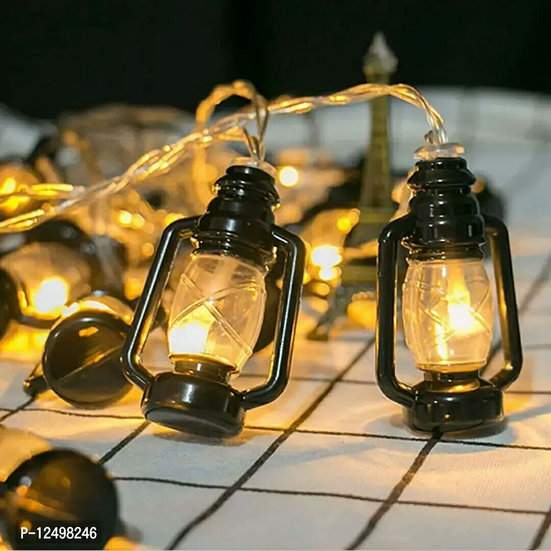 New Lantern Shape 20Led String Lights jhalar Items for Diwali Christmas Holiday Party Home Decoration