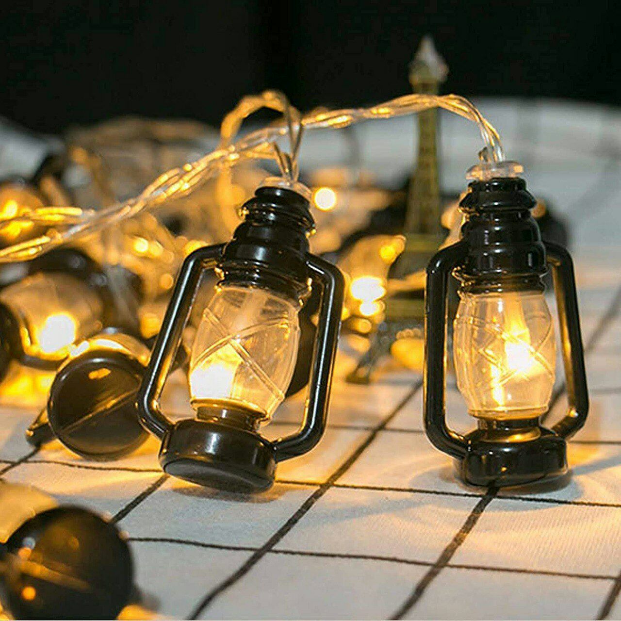 New Lantern Shape 20Led String Lights jhalar Items for Diwali Christmas Holiday Party Home Decoration