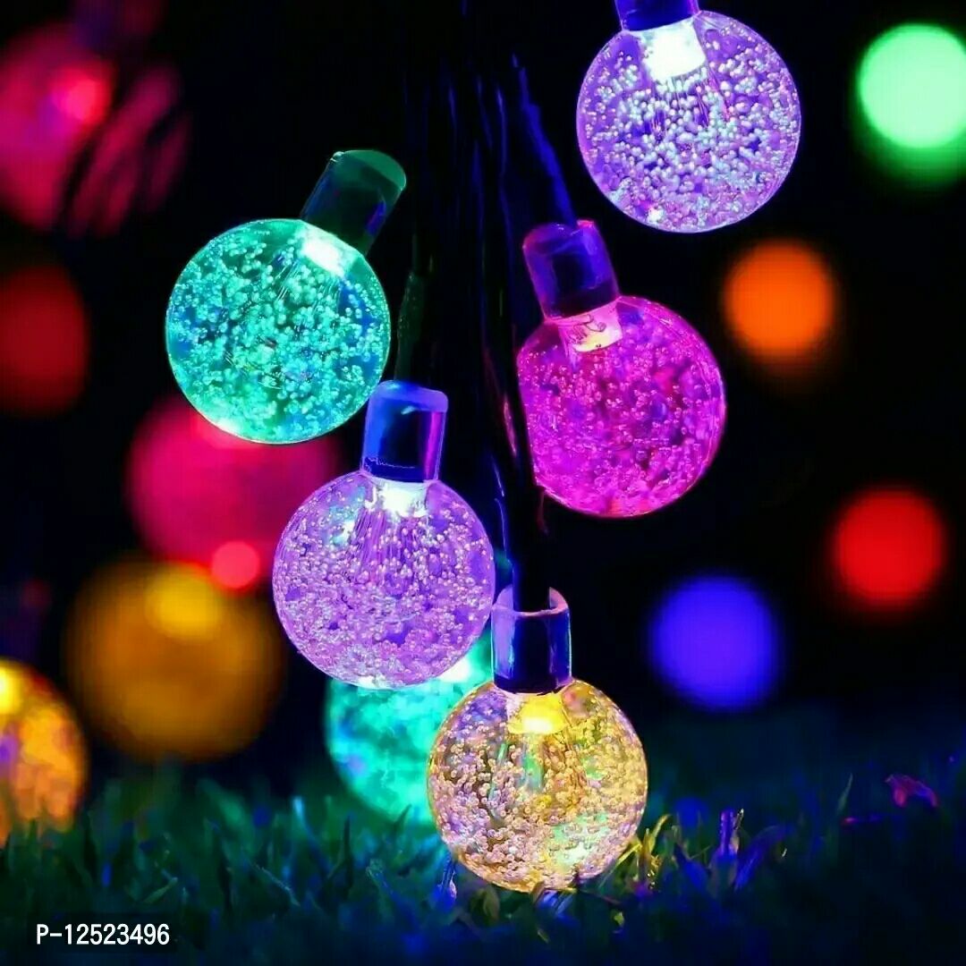 20 Crystal Drop style lamp Prisma Collection Multicolor LED String Lights