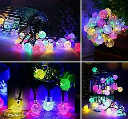 20 Crystal Drop style lamp Prisma Collection Multicolor LED String Lights