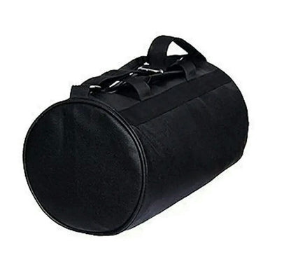 Generic Unisex Gym Bag Leather Gym Duffle Bag Color Black Pack fo 1 Piece