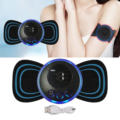 Mini Massager with 8 Modes and 19 Strength Levels,Rechargeable Electric Massager for Shoulder,Arms,Legs,Back Pain for Men and Women  Massager is backed by a 1-year warranty